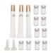 Qukaim Skin Repair Serum Protein Mousse Serum Set for Face and Eyes Skin Repair and Moisturizing Skin Care Cream