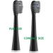 3 Pack LEDOSAKO Replacement Flossing Toothbrush Heads for WaterPick Sonic Fusion 2.0 - Full Size Black - Buy Online on GoSupps.com