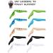 Accrol 5-Piece Fog-Free Mask Accessories | Silicone Anti-Fog Nose Bridge Pads for Glasses | Green - Buy Online on GoSupps.com