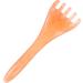 Gatuida 2-St Massage Kamm & Shampoo Comb - Scalp Massager & Body Scratching Comb for Women | Portable Curved Design | Pink Resin - Buy Online on GoSupps.com