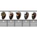 5 in 1 7D Rechargeable Bald Head Shaver Kit for Men - USB LED Electric Razor & Beard Trimmer - Golden - Buy Online on GoSupps.com