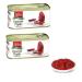 Set of 2 660g roasted peppers rhyme ideal choice for timeless appetizers and fresh peppers and pulse