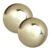 Vintorky 1 pair of roaring baoding balls Myofascial release ball massage balls Muscle massage ball copper-health balls lacrosse massage roller Older Baoding balls boccia brass hand
