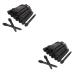 Baluue 200 Pcs Eye Shadow Applicator Double-end Eyeshadow Sponge Eyeshadow Makeup Brushes Black