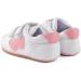 Cheerful Mario Baby First Walking Shoes | Soft PU Leather Prewalkers | Anti-Slip Sole | 12-18 Months | Pink - Buy Online on GoSupps.com
