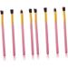 OHPHCALL 8 Pcs Eye Make-up Brush Kit Synthetic Hairs Brushes Foundation Makeup Brushes Eyeshadow Stick mediumx2pcs Pink+goldx2pcs - Buy Online on GoSupps.com