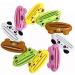 Toothpaste Tube Squeezer Dispenser Sonku 10 Pack Cartoon Animal Plastic Toothpaste Clips for Bathroom-Panda Pig Frog Bear Cat