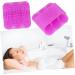 BeatifuFu Silicone Scalp Massager Brush - Hair Scales Cleaning Tool for Home Use (Purple 8.5x3cm) - International Shipping Available - Buy Online on GoSupps.com