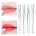 4 Pcs Silicone Lip Brushes - Portable Lipstick Applicator Wands & Mini Lip Scrub Brush for Gloss | International Shipping - Buy Online on GoSupps.com