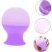 Housoutil Silicone Ice Cube Tray & Face Roller - Skin Care Tool for Facial Massage - Purple 9.5x7.2cm - International Shipping Available - Buy Online on GoSupps.com