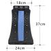 AONEDAY Back Extensor & Massage Device | Back Stretch Trainer for Lumbar Pain Relief & Relaxation - Blue - Buy Online on GoSupps.com
