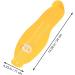 SUPVOX Foot Measuring Device - Adult Shoe Size Measuring Gauge (Yellow) - Buy Online on GoSupps.com