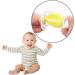 XJKLBYQ Pacifier Brush & Mini Nipple Cleaning Sponge - Baby Bottle Washing Tool (2pcs) - Yellow - Ideal for Safe & Easy Cleaning - Buy Online on GoSupps.com