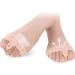 Silicone Toe Separator Spacers for Athletes - Hallux Valgus Correctors & Bunion Relief - Toe Stretcher for Overlapping Toes - Skin Color - Buy Online on GoSupps.com