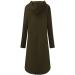 Bigfanshu in Women's Clothing Hooded Sweatshirt Long Sleeve Hoodies Ladies Jumper Dress Oversized Green - Buy Online on GoSupps.com