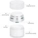2PCS 30ml Airless Pump Cosmetic Bottles- Refillable Travel Cream Jars - Buy Online on GoSupps.com
