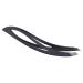 U-K Nice & Attractive Eyebrow Tweezer Hair Beauty Slanted Puller Stainless Steel Eye Brow Clips Makeup Tool Superiora Quality & Creative Black Medium