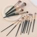 TRgqify-KM Eyeshadow Brush Contour Brush Beginner-Friendly Makeup Brushes: Complete Set for Flawless On-The-Go Application 14 large bare brushes - Buy Online on GoSupps.com