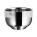Frcolor 1stk impact bowl Razor cup bowl for razor brush shaving foam mug shaving mug made of stainless steel soap bowl shaving tool man stainless steel hair foaming shell