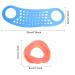 Facial Belt & Lifting Hammock | Anti-Aging Silicone Chin Slimming System for Men & Women - Breathable & Comfortable - Buy Online on GoSupps.com