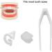 Plated English Letter G Teeth Brace Cosplay Festival Party Hip Hop Teeth Decoration (Silver) - Buy Online on GoSupps.com