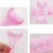 KALLORY 3 in 1 Mascara Applicator Tool - Upper & Lower Eye Lash Guard, Plastic Helper Guide for Makeup - Pink - Buy Online on GoSupps.com