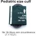 Universal NIBP Cuff for Pediatric Child 18-26cm Double Tube Reusable Nylon Replacement Blood Pressure Cuff No Connector. Child Green Nylon+dual Tubes - Buy Online on GoSupps.com