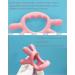 WEKOW Six Finger Silicone Teether - Pink Teeth Grinding Bite Bar for Infants | Shop Internationally - Buy Online on GoSupps.com