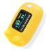 Child Pulse Oximeter Blood Oxygen Saturation Monitor Neck/wrist Cord Batteries included Yellow