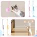 Quxvena 4-Piece Interactive Hanging Cat Toys - Retractable Magic Wand for Intelligent Kittens - Self-Employment Door Frame Fun - Buy Online on GoSupps.com
