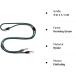 Leite Green Adjustable Dog Leash 3m - Durable Nylon for Medium to Large Dogs - 200kg Traction with 2 Carabiners - Ideal for Hunting - Buy Now! - Buy Online on GoSupps.com
