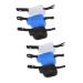 GOOHOCHY 6 Pcs Single Eye Mask Small Eye Protector Eye Patch Reusable Eye Cover Polyester