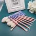 Professional Nylon Hair Makeup Brush Set - Wood Handle Makeup Brush Kits for Flawless Application - International Shipping Available - Buy Online on GoSupps.com