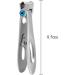 SVAASA Nail Clippers Professional Nail Clippers Stainless Steel Wide Jaw Opening Manicure Fingernail Cutter Thick Hard Ingrown Toenail Scissors Tools - Buy Online on GoSupps.com