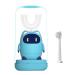 Kids Electric Toothbrushes, U Shaped Ultrasonic Automatic Toothbrush with 2 Brushing Heads, 3 Ultrasonic Modes Toddler Toothbrush IPX7 Smart Timers Best Gift for Kids Age 2-12 (Robot-Blue)