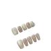 New Year Gold Handmade Wearable Nail Enhancement Removable False Nail Patch(Gold UltraShort M)