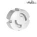 Offgridtec 12 PCS Child Safety Lock - Socket Protection Pluggable Caps White - Safe & Secure Socket Cover for Kids - Buy Online on GoSupps.com