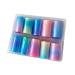 dijiusidy Lightweight Nail Foil Paper Nail Stickers Art Paper Decoration Beautiful Adjustable Exquisite Transfer Stickers Toenails