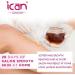 ICAN London Honey Soft Cold Wax Kit - Hair Removal for Face, Legs & Body - 2 x 500ml + Free 50 Wax Strips & 1 Spatula - Buy Online on GoSupps.com