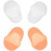 2pairs Socks Foot Protection Covers Men Sock Lotion for Men Foot Covers Men Loafers Shoes Foot Care Covers Invisible Boots Protective Cover Protector Men's Cover Spandex White complexion - Buy Online on GoSupps.com