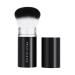 Brush Master Retractable Kabuki Makeup Brush Travel Powder Brush for Foundation Blush Bronzer Concealer Portable Brush w/ Cover Black