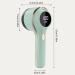 Fabric Shaver 3-Speeds | Rechargeable Lint Remover with 6 Blades & Battery Display - Green Sweater Defuzzer for Clothes & Furniture - Buy Online on GoSupps.com