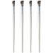 NOLITOY 4pcs Nose Shadow Brush Makeup Brush Nose Contour Brush Angled Eye Shadow Brush Miss Cosmetics Bevel