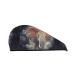 Hair Towel Wrap Hair Drying Towel with Button Towel Turban Head Towel to Dry Hair Quickly (Elephant in Smoke)