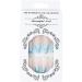 Coffin False Nails Long Fake Nails Wave Line Press on Nails Bellarina Acrylic Stick on Nails 24pcs for Women and Girls (Color : Blue Size : 24 Count (Pack of 1)) 1 count (Pack of 1) Blue - Buy Online on GoSupps.com