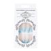 Brishow Long False Nails - Wave Press On Nails 24pcs for Women & Girls (Blue) - Trendy Artificial Nails for Easy Application & Stunning Look - Buy Online on GoSupps.com