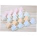 minkissy 1 Triangle Wedges Face Power Exfoliating Sponge Blending Sponge a Makeup Puff Multi-colored Makeup Sponges Makeup Wedge Bulk Face Powder Wedge Bulk Sponges Loose Powder Cosmetic 8.3X8.3X10CM As Shown - Buy Online on GoSupps.com