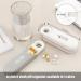 Slim Travel Pill Organizer | Compact Portable Pill Case for Purse or Pocket | Stylish 3 Compartments Vitamin Holder (Grey) - International Shipping Available - Buy Online on GoSupps.com