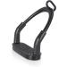 Equinate Safety Bars Manchester 10cm Black Matt - Anti-Slip Rubber Tread - Stirrup for Adults & Children - 2 Pieces for Ankle Relief - Buy Online on GoSupps.com