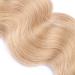 Shop Premium Keratin Bonding Wavy Hair Extensions #18 Natural Blonde - 50cm 100 Strands 100% Remy Quality - Buy Online on GoSupps.com